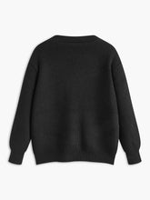 Contrast Piping Panel Cozy Cardigan